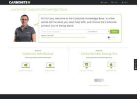 support.carbonite.com