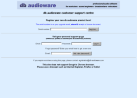 Support.db-audioware.com