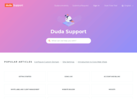 support.dudamobile.com