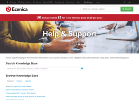 Support.ecenica.com