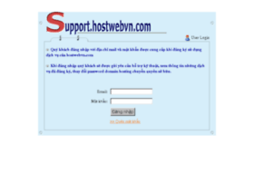 support.hostwebvn.com