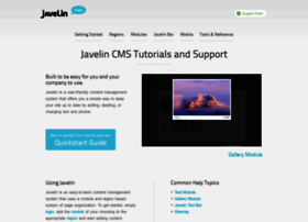 Support.javelincms.com
