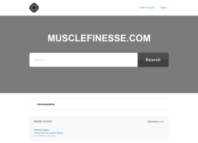 Support.musclefinesse.com