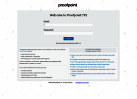 Support.proofpoint.com