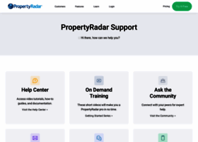 Support.propertyradar.com