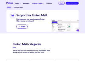 Support.protonmail.ch