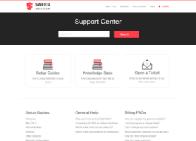Support.saferweb.com