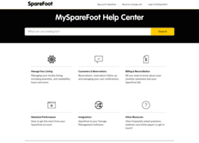 Support.sparefoot.com