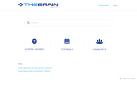 Support.thebrain.com