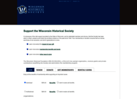 Support.wisconsinhistory.org