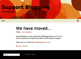 supportblogging.com