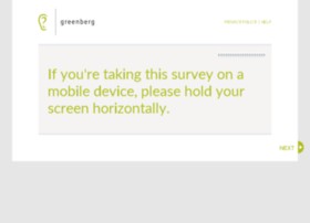 survey.greenberginc.com