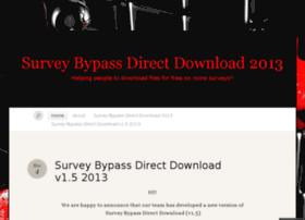 Surveybypass2013.wordpress.com