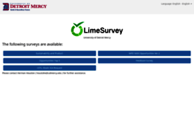 Surveys.udmercy.edu