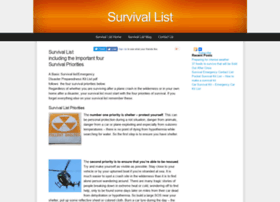 survivallist.org