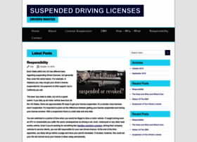 suspendeddrivinglicenses.com