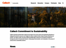 Sustainability.caltech.edu