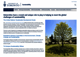 Sustainability.utoronto.ca