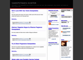 sweepstakeshunter.blogspot.com
