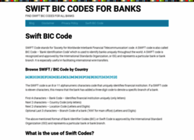 swiftbiccode.com