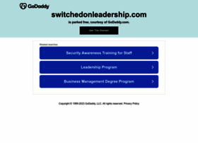Switchedonleadership.com