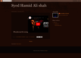 Syedhamidalishah.blogspot.com