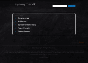 Synonymer.dk