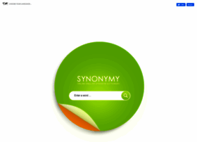 Synonymy.com