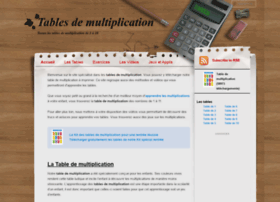 tablesdemultiplication.net