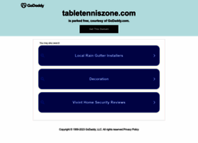 tabletenniszone.com