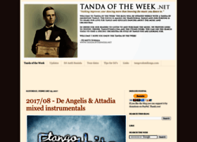 Tandaoftheweek.blogspot.cz