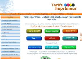 tarifs-imprimeur.fr