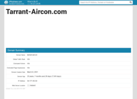 Tarrant-aircon.com.ipaddress.com