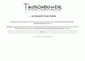 tauschboerse-tauschbude.de