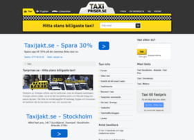 taxipriser.se