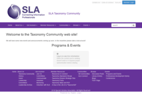 Taxonomy.sla.org