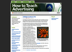 Teachadvertising.wordpress.com