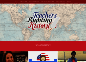 Teachersrightinghistory.org