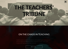 Teacherstribune.wordpress.com