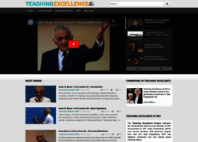 Teachingexcellence.mit.edu