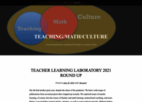 Teachingmathculture.wordpress.com