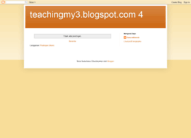 teachingmy3.blogspot.com