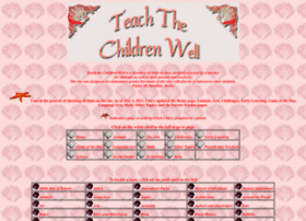 teachthechildrenwell.com