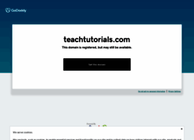 teachtutorials.com