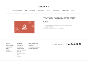 Teavana.cashstar.com