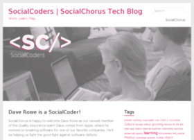 Tech.socialchorus.com