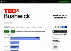 Tedxbushwick2015.sched.org