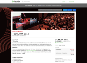 Tedxuofm2015.peatix.com