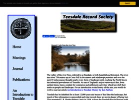 Teesdalerecordsociety.org.uk