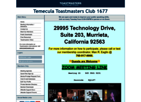 Temecula.toastmastersclubs.org